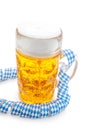 Typical bavarian beer mug