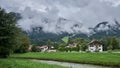 Typical Bavarian Homes in the Mountains