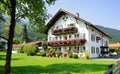 Typical Bavarian Hotel in Oberamergau, home of the Passion Play