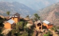 Typical Beautiful village in Nepal