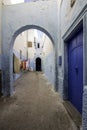 Typical Berber type alleyway, Moroccan town of Azemmour