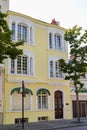 Typical bourgeois houses in Vichy France