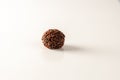 Typical brazilian brigadeiros, isolated on white background Royalty Free Stock Photo