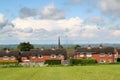 Typical british houses Royalty Free Stock Photo