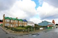 Typical british town houses in Port Stanley, Falkland Islands Royalty Free Stock Photo