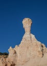 Typical bryce canyon rock in the Queens Garden