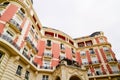 Typical building basque house in Biarritz bask Country in France Royalty Free Stock Photo