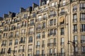 Typical Building Facde, Paris Royalty Free Stock Photo