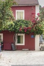 Typical building in Fiskardo Kefalonia.