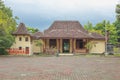 a typical building of the Sukoharjo district is located in Maerakaca Park, Semarang