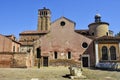 Typical buildings, church in Venice, Italy