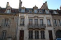 Typical Burgundian Romanesque style house in Dijon, France