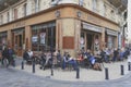 Typical cafe in Bordeaux