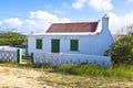 Typical caribbean house in Aruba Island Royalty Free Stock Photo