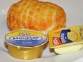 Typical cheese and tuna paste for bread in Portugal