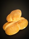the typical chilean bread: marraqueta Royalty Free Stock Photo