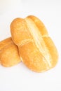 the typical chilean bread: marraqueta Royalty Free Stock Photo