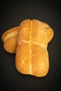 the typical chilean bread: marraqueta Royalty Free Stock Photo