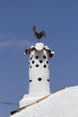 Typical chimney of the Algarve Royalty Free Stock Photo