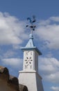 Typical chimney of the Algarve region Royalty Free Stock Photo