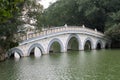 Typical Chinese bridge water, China