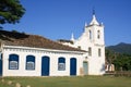 Typical church in Brazil Royalty Free Stock Photo