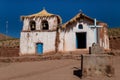 Typical church in a small Andean village