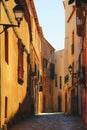 typical city Aix en Provence, France