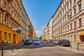 Typical cityscape of Berlin-Kreuzberg in the neighborhood of the Bergmann-Street