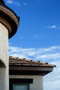 Typical Closeup of a Southwestern Style Home Royalty Free Stock Photo