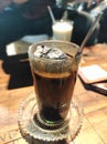 Typical coffee of Jogjakarta area served with charcoal