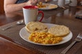 Typical colombian breakfast