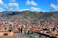 Typical colonial Architecture in Cusco Royalty Free Stock Photo