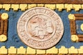 Typical Colored Clay Maya Calendar