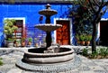 Typical colorful colonial style in Arequipa