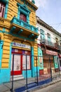 Typical colourful neighbourhood of Buenos aires Royalty Free Stock Photo