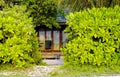 Typical cottage of Maldives Resort Royalty Free Stock Photo