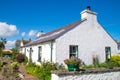 Typical country white Irish home, august 2016