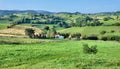 Typical Countryside Landscape Of Romania