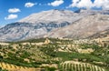 Typical Cretan country, Greece Royalty Free Stock Photo