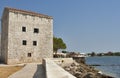 Typical Croatian house in town Umag, Croatia