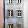 Old house in the neighborhood of Alfama in Lisbon