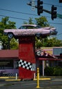 Typical Diner Sign in Salem the Capital City of Oregon