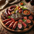 The typical dish of Argentine food is the Argentine barbecue, it is a way of preparing different types of meat.