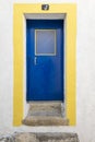 Typical door architecture from the Algarve region Royalty Free Stock Photo