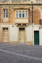 Typical doors and balconies in Malta