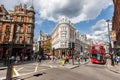 Typical double decker bus in London