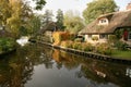 Typical dutch canal scene