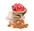 Typical Dutch celebration: Sinterklaas with surprises in bag and