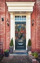 Typical Dutch front door